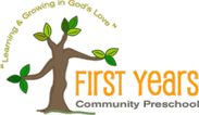 FIRST YEARS COMMUNITY PRESCHOOL